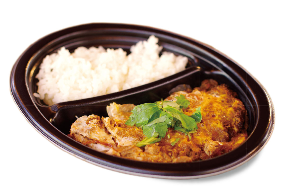2104ソースカツ丼 信州米豚の贅沢ソースカツ丼のお弁当ランチ