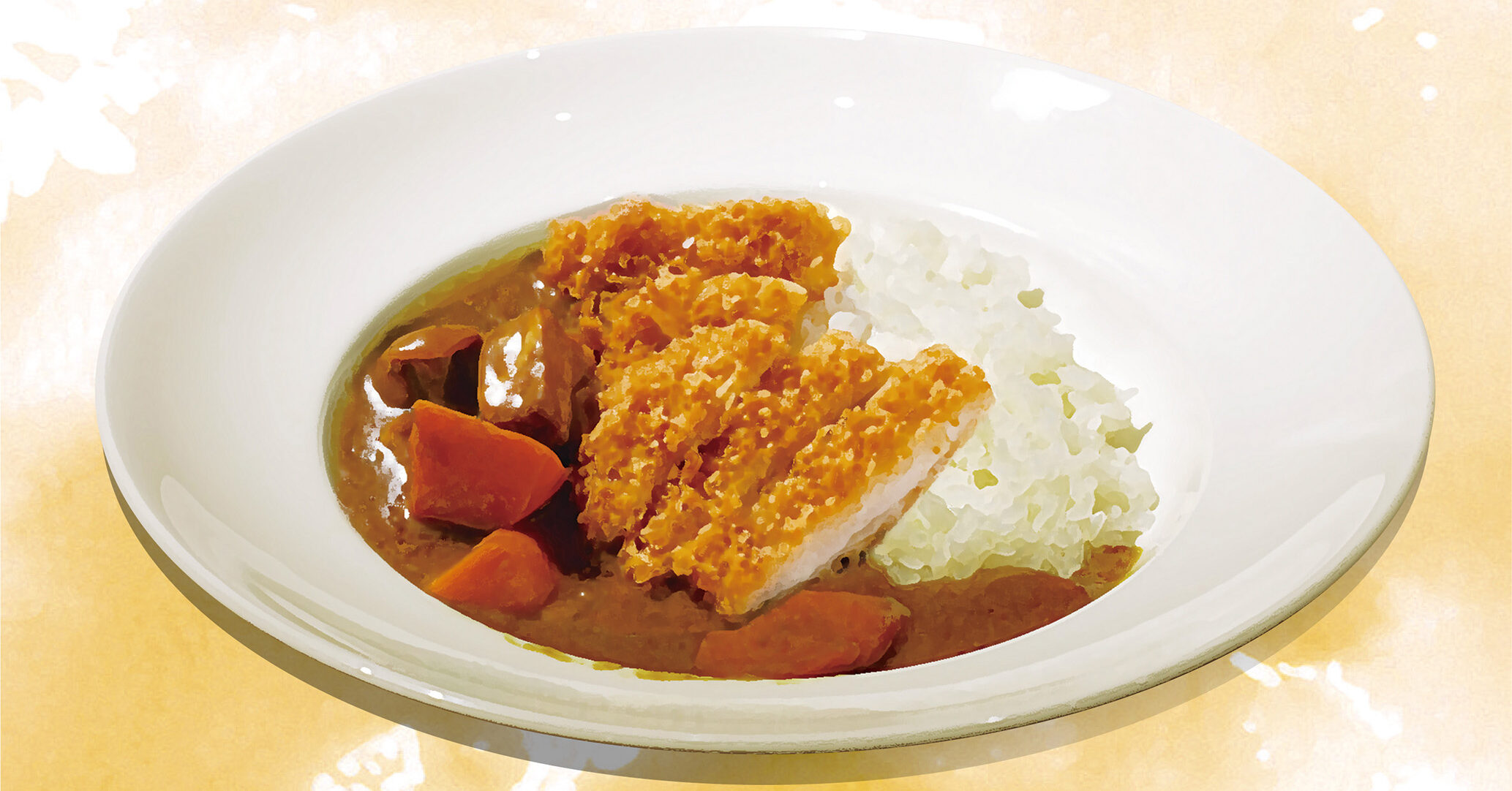 信州米豚のカツカレー 信州米豚のカツカレー